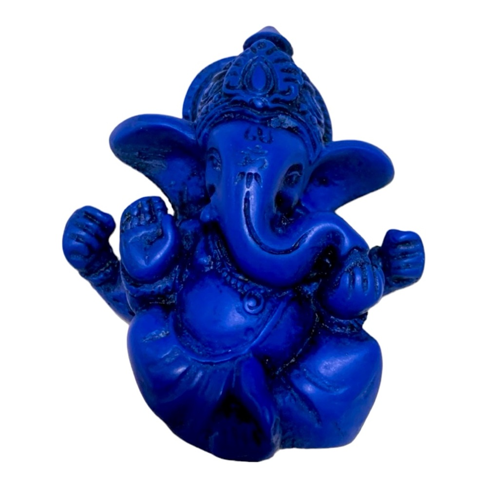 Small Ganesha Resin Figurine Made in Nepal